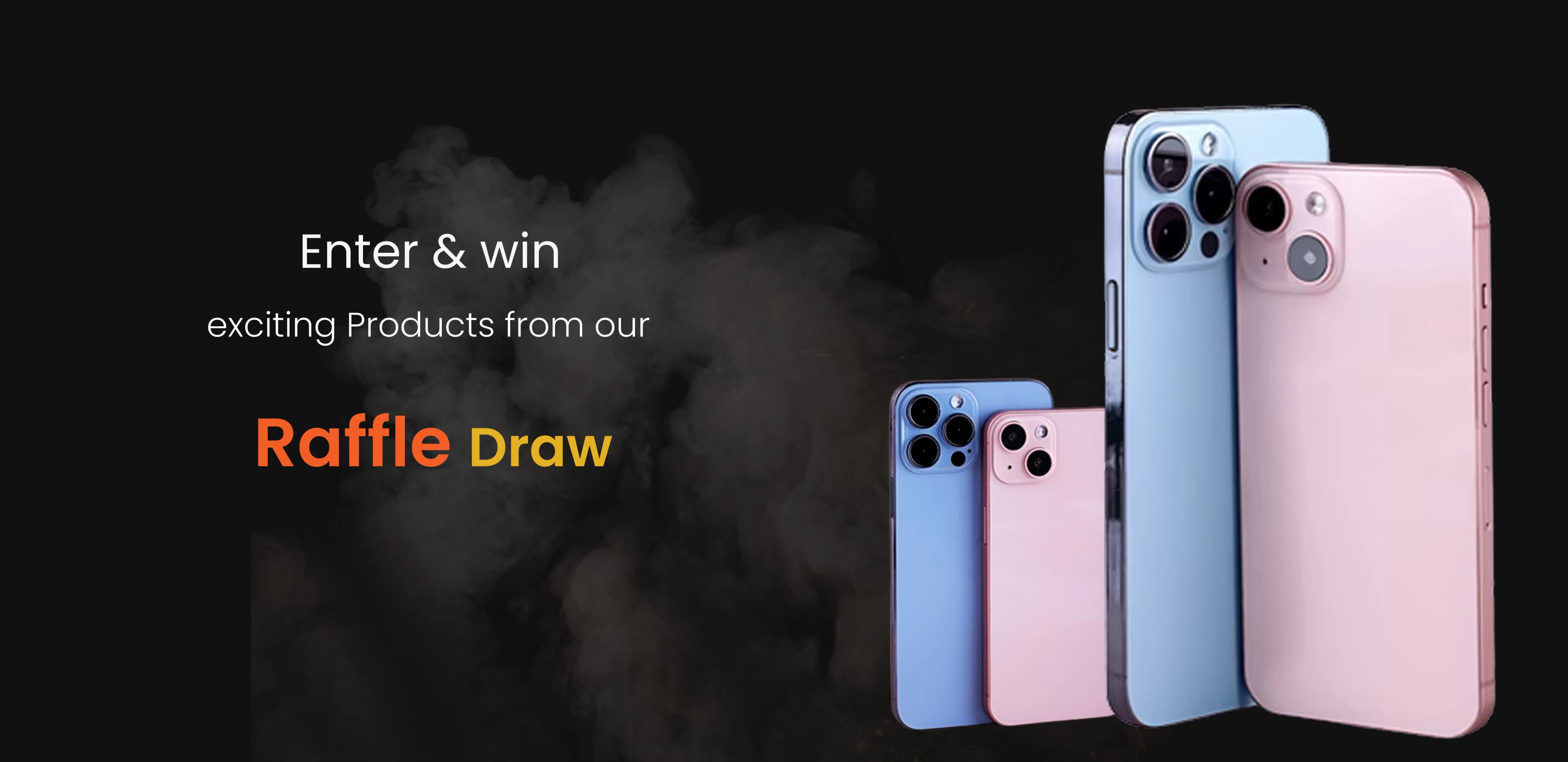 Enter and win carousel