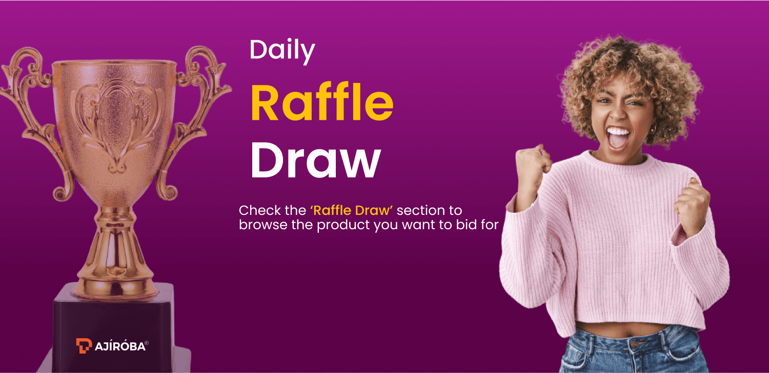 Raffle draw carousel